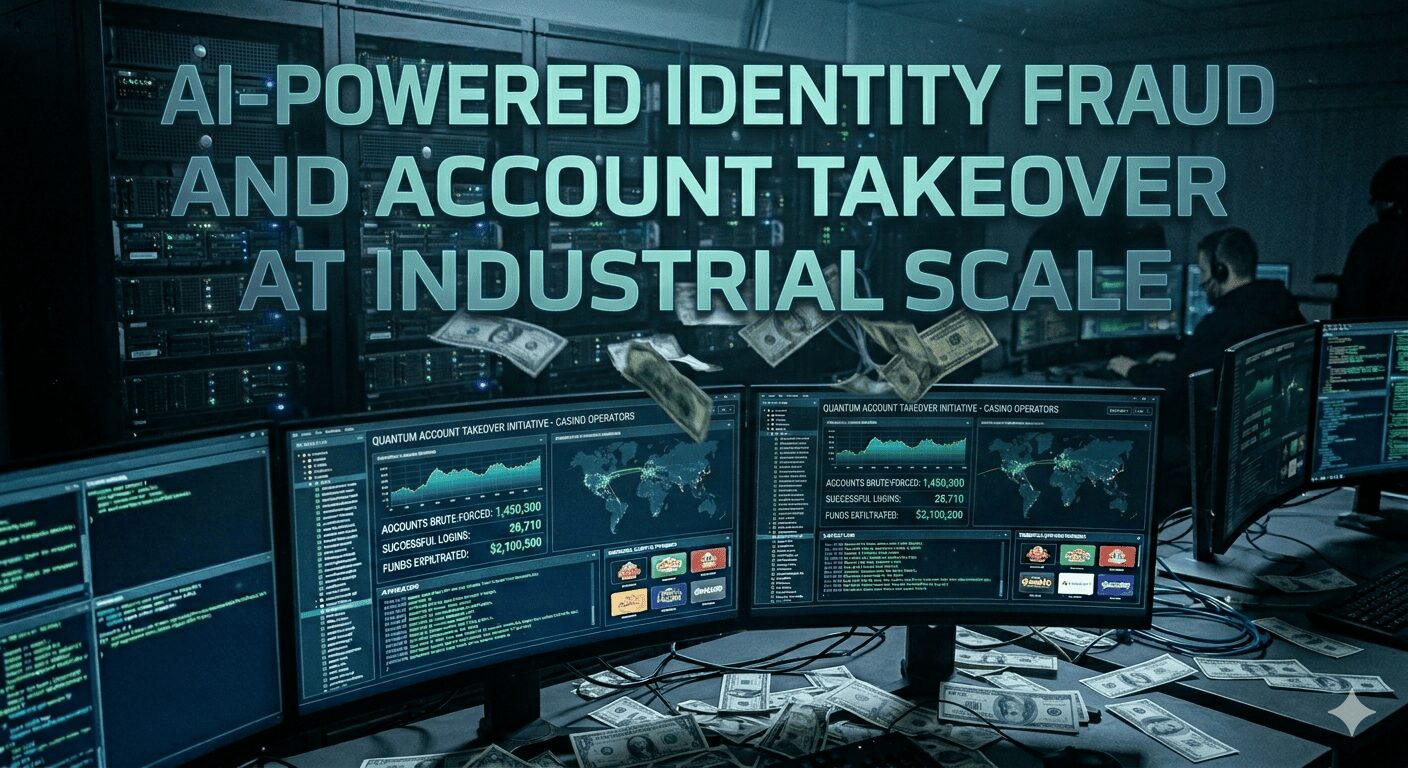 AI-powered identity fraud and account takeover