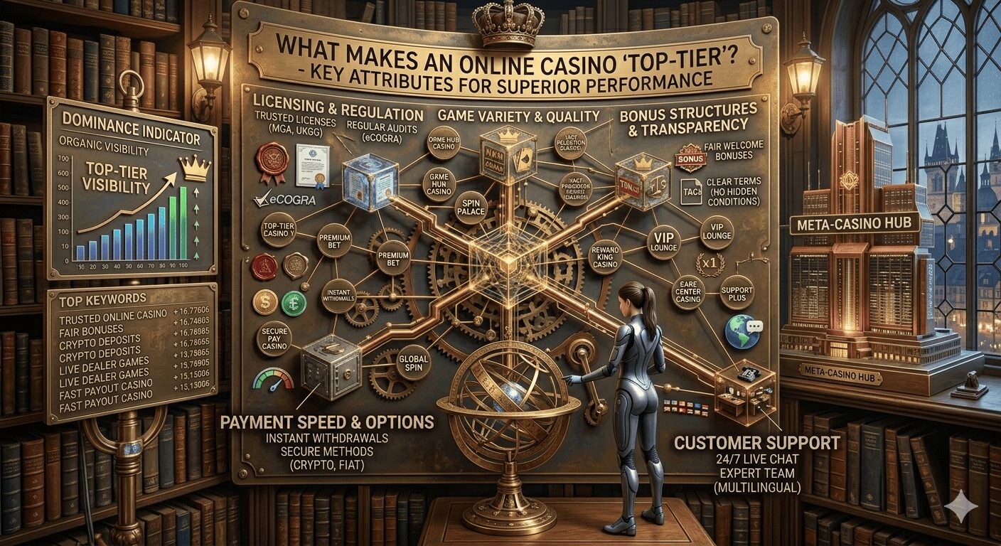 What Makes an Online Casino Top-Tier